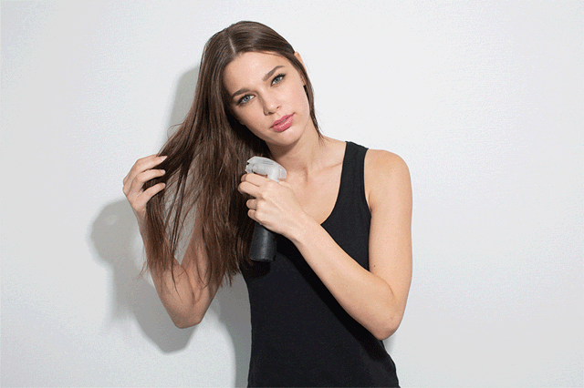 diy凹出迷人卷发 5块钱美发工具变身cool girl